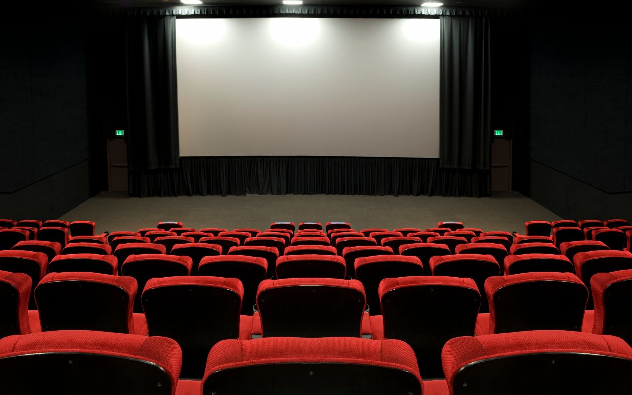 Salle de cinéma mystérieuse