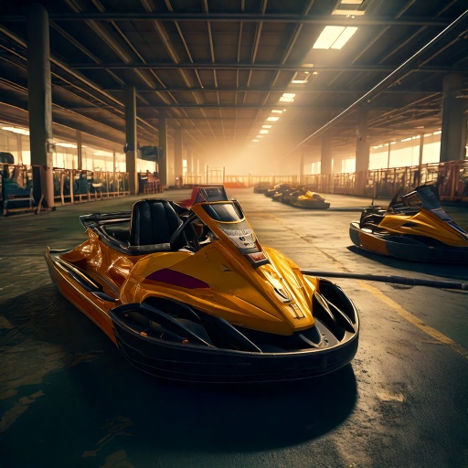 Karting où l'incident a eu lieu