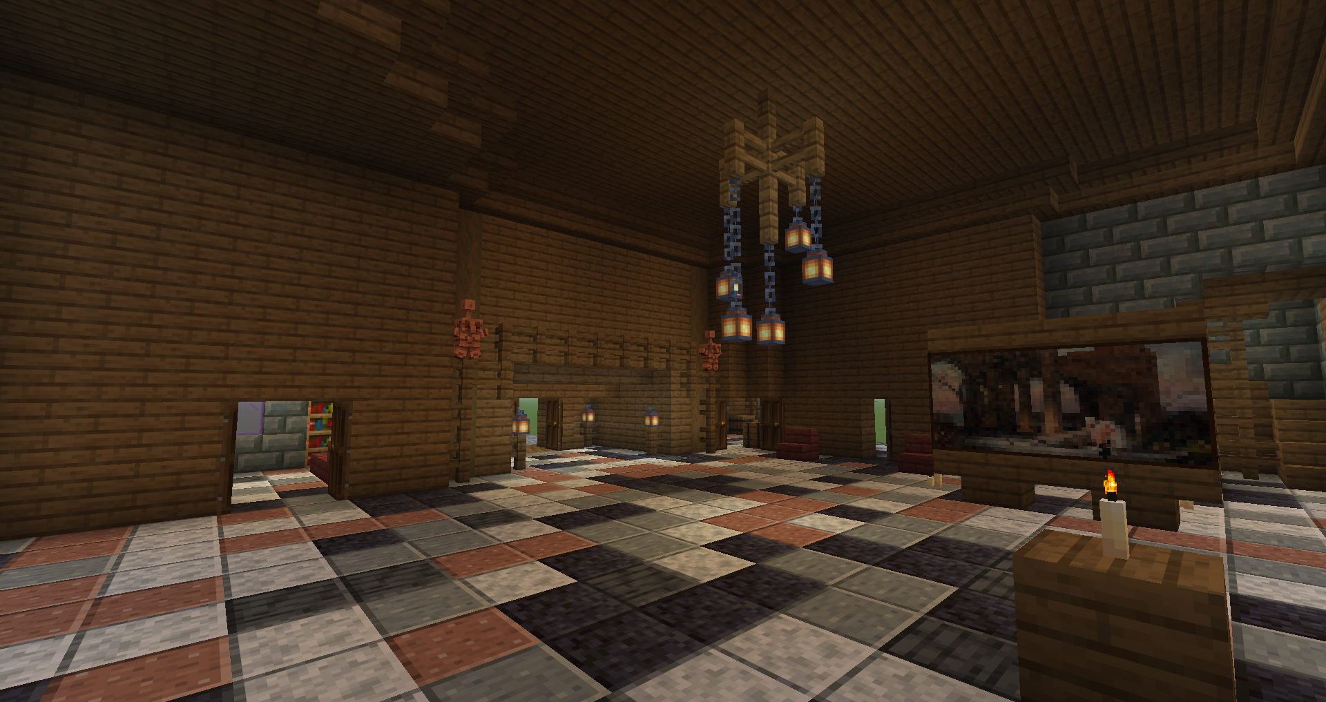 Intérieur — Salle d'exposition