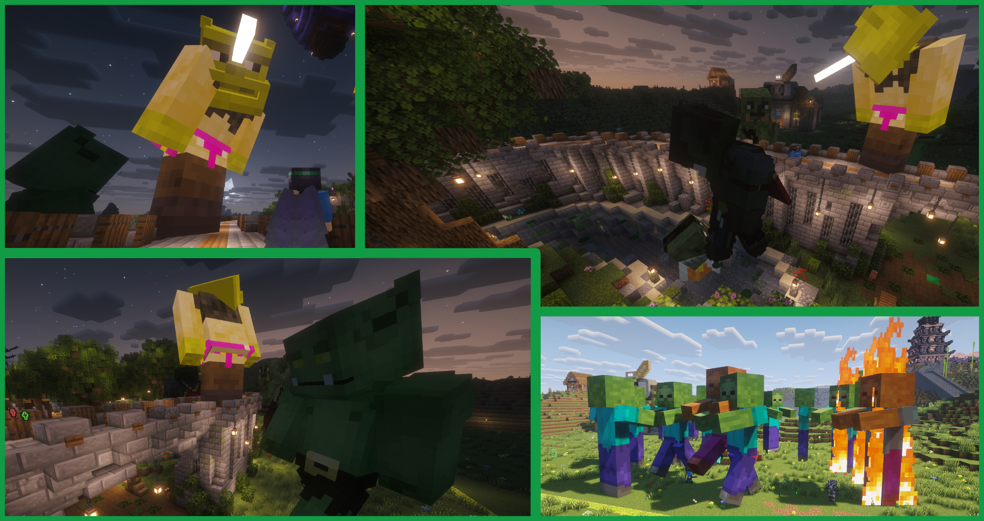 Des Géants au Spawn